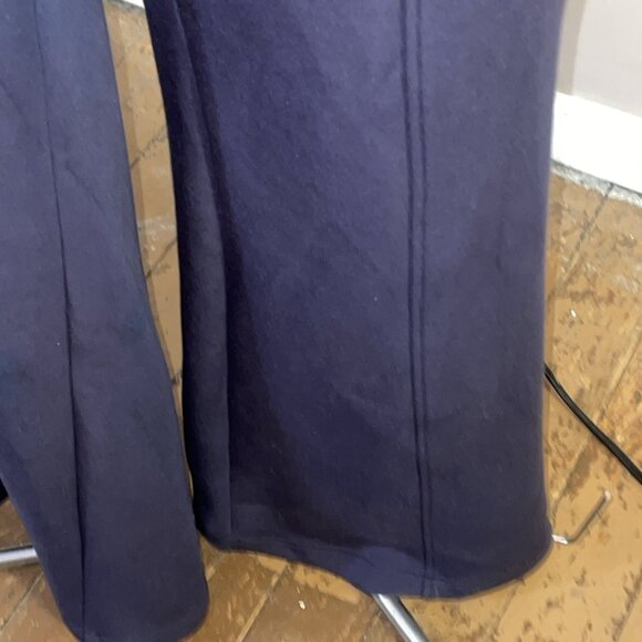 Lane Bryant Straight Leg Travel Trousers Navy Blue Stretch Zip Pockets Sz 16 - Picture 3 of 11